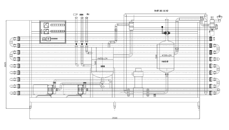 消毒灌裝機圖紙