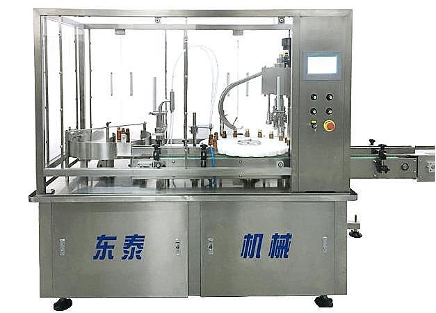 全自動(dòng)液體灌裝壓塞機(jī)