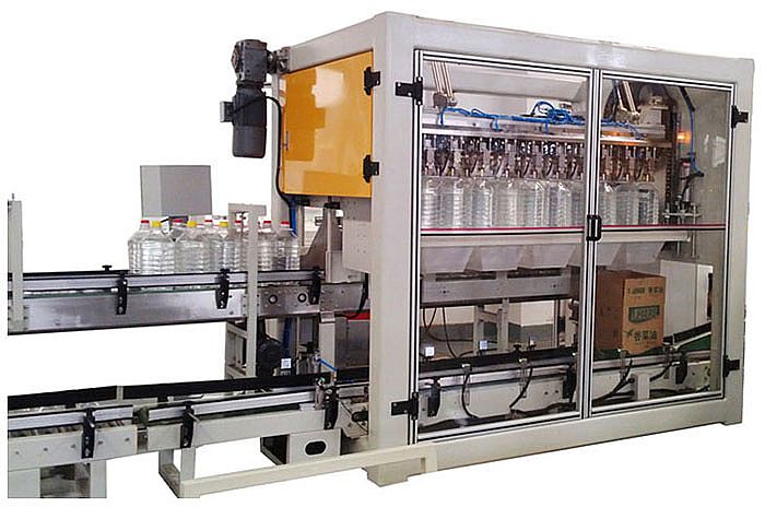 食用油自動裝箱機
