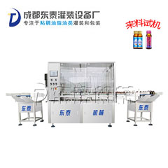 直線式雙頭液體灌裝機(jī)